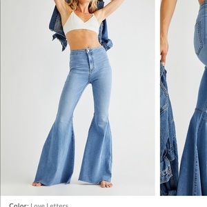 Brand new just float on flare jeans